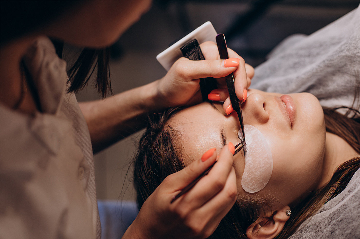 Extensión de Pestañas (eyelashes)